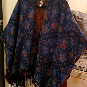 Moderna knit poncho